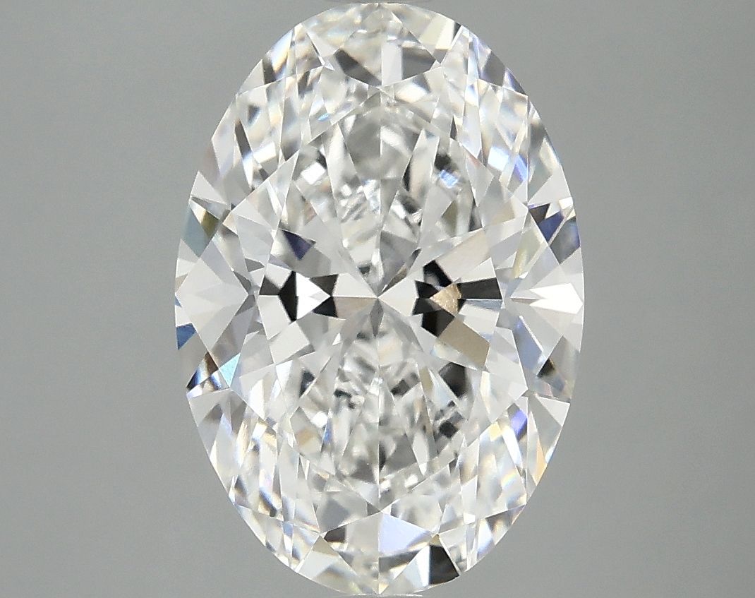 3.70 ct. oval Lab Grown Diamond front image