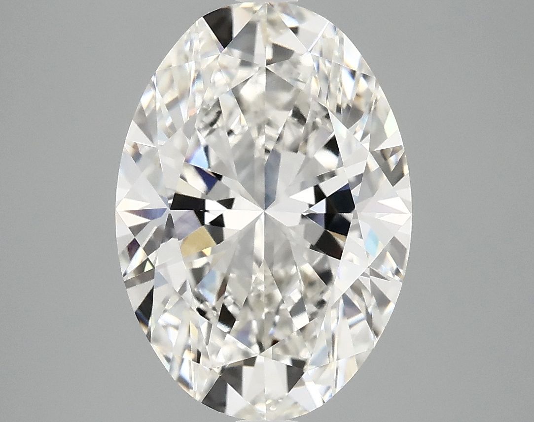 3.84 ct. oval Lab Grown Diamond front image