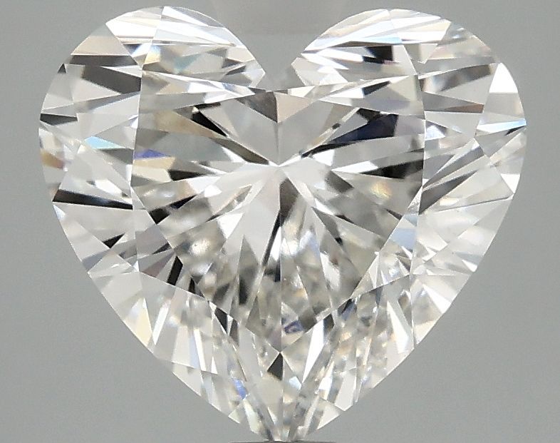 3.1 carat f VS1 EX Cut IGI heart diamond