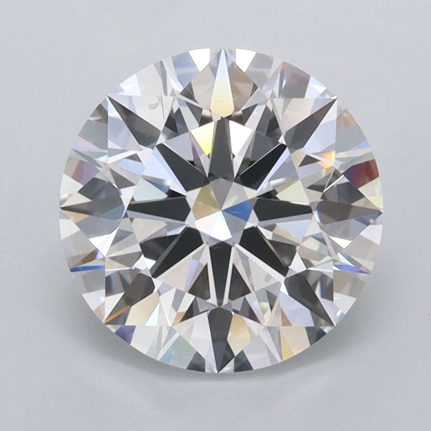 2.54 ct. round Lab Grown Diamond front image