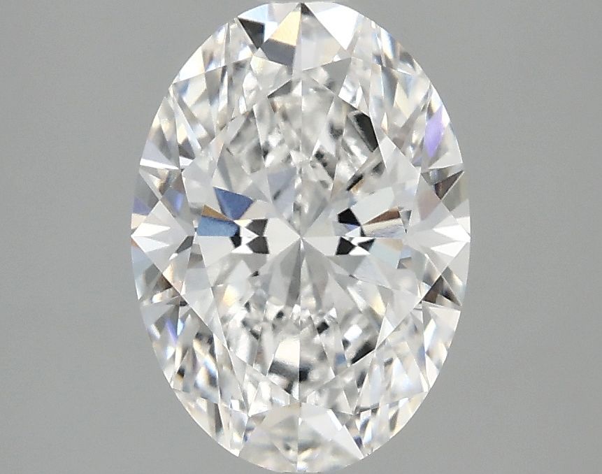 2.08 ct. oval Lab Grown Diamond front image