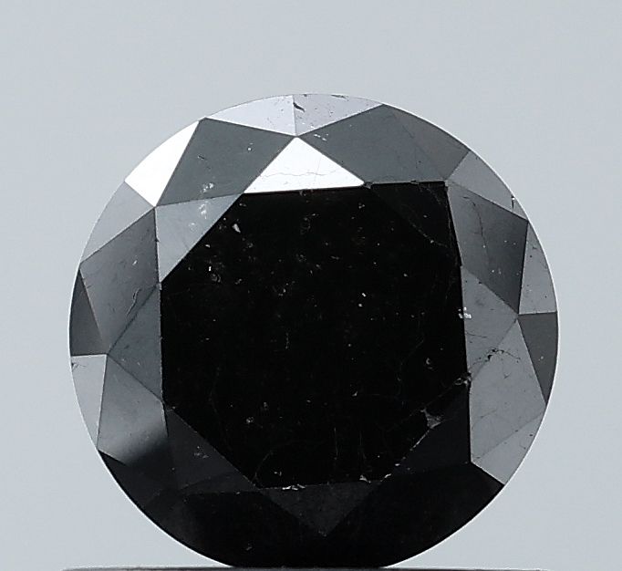 0.92 Carat Round Diamond Black VS2