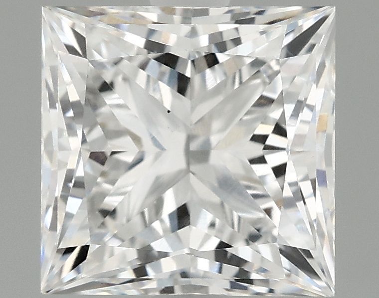 2.10 ct. princess Lab Grown Diamond front image