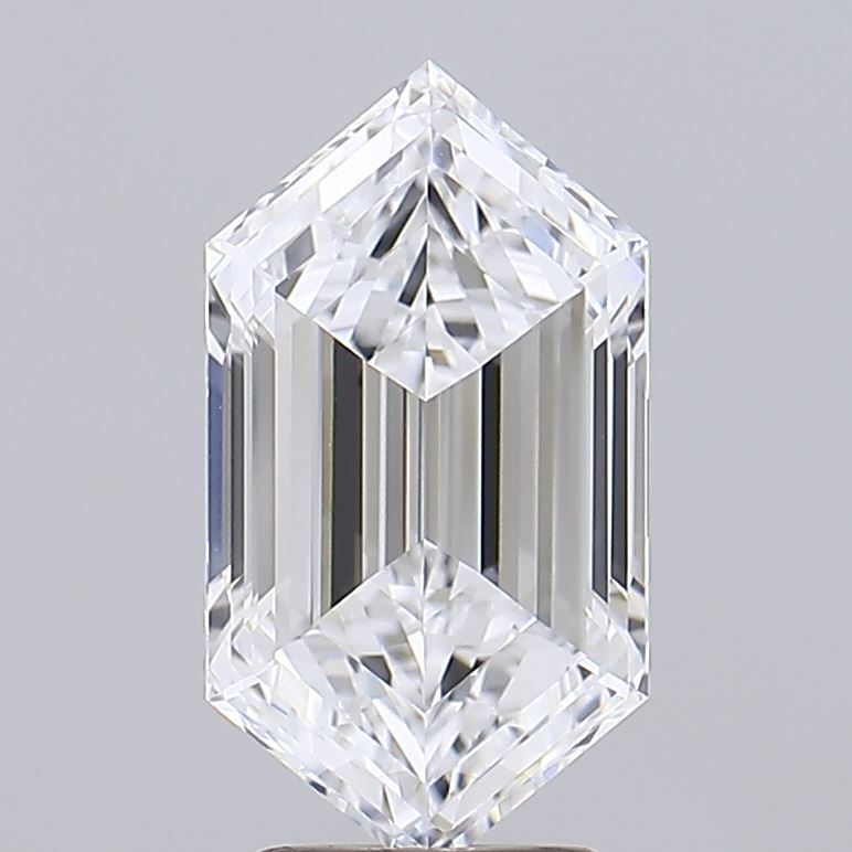 3.53 ct lab-grown Hexagonal Diamond