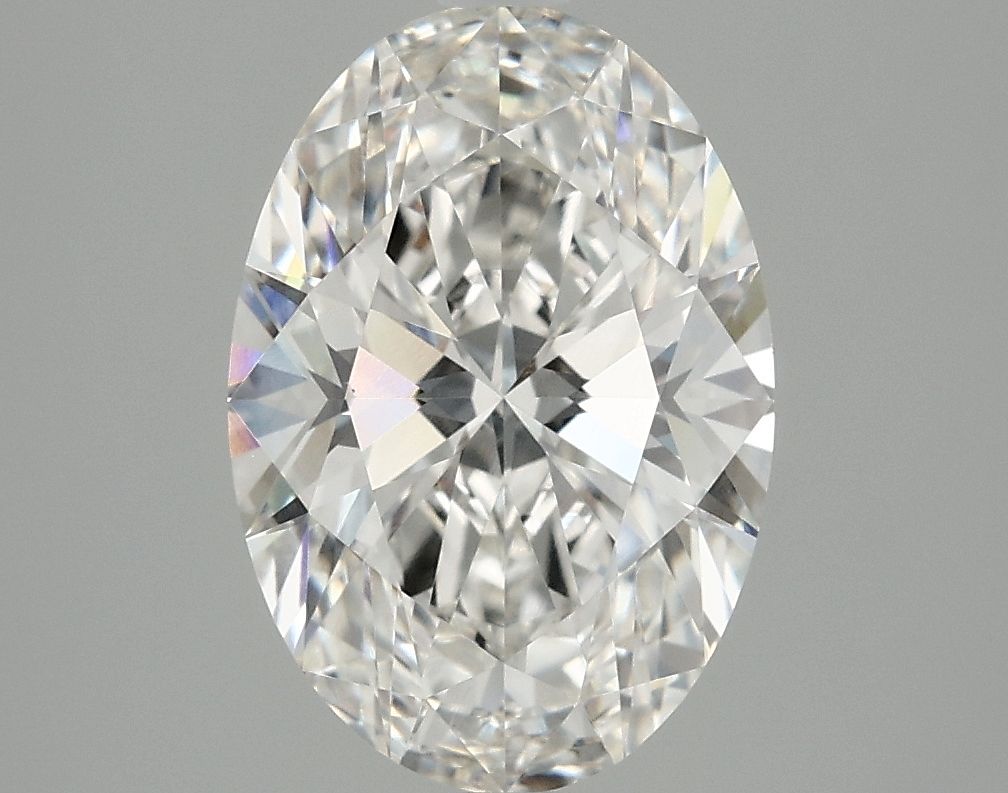 3.02 ct. oval Lab Grown Diamond front image