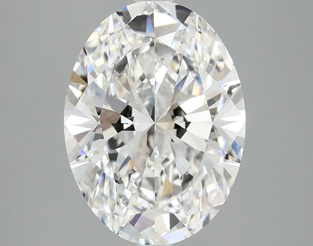 3.87 ct. oval Lab Grown Diamond front image
