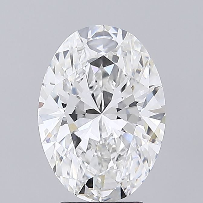 3.36 ct. oval Lab Grown Diamond front image