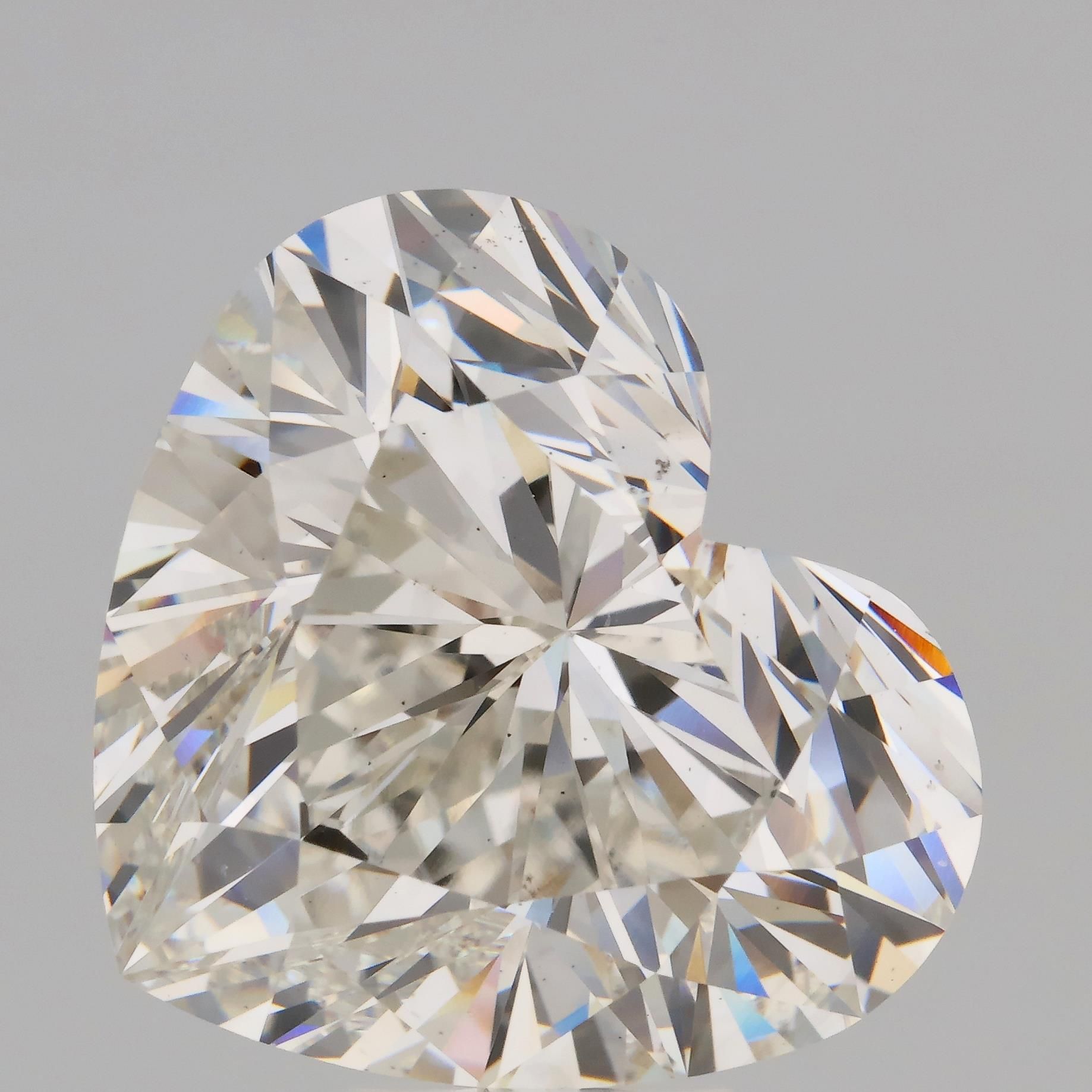 10.01 ct. heart Lab Grown Diamond front image