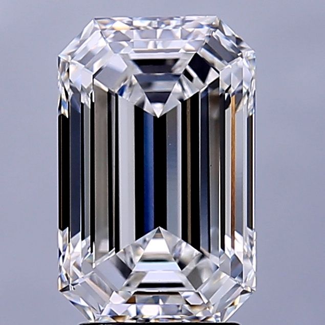 3.25 ct. emerald Lab Grown Diamond front image