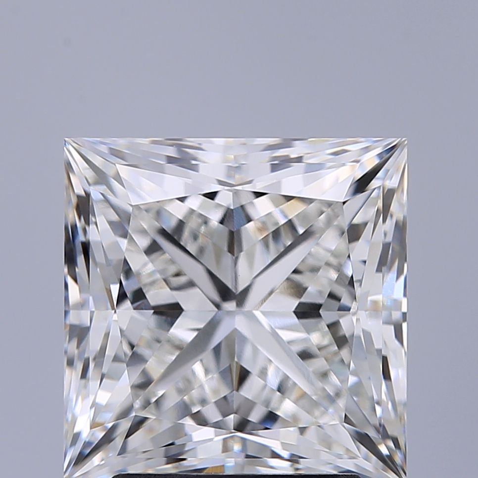 3.24 ct. princess Lab Grown Diamond front image