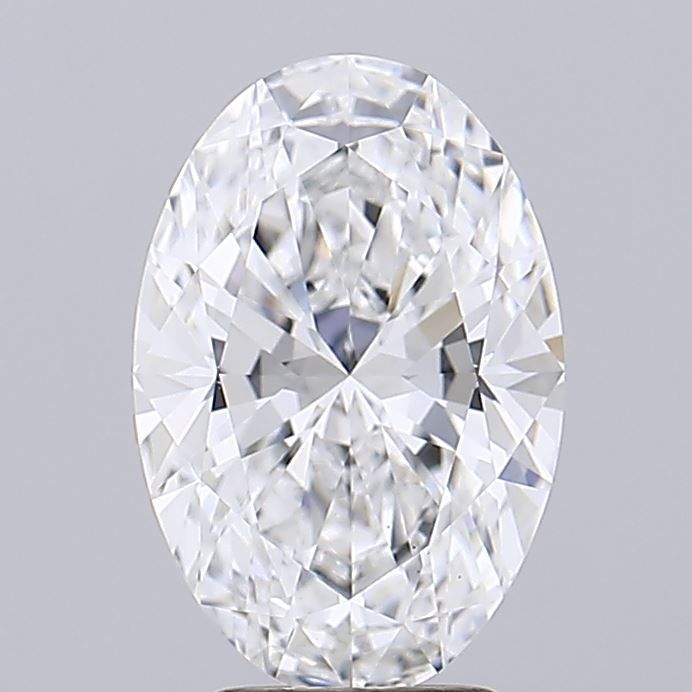 3.73 ct. oval Lab Grown Diamond front image