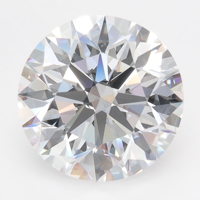 Diament LG okrągły, 3.38 ct, D, IF, szlif ID