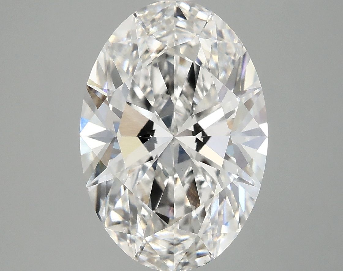 3.99 ct. oval Lab Grown Diamond front image