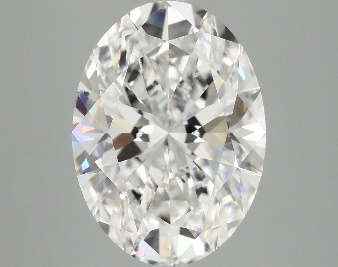 3.94 ct. oval Lab Grown Diamond front image