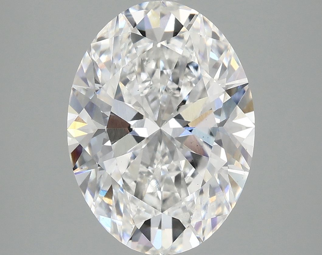 4.08 ct. oval Lab Grown Diamond front image
