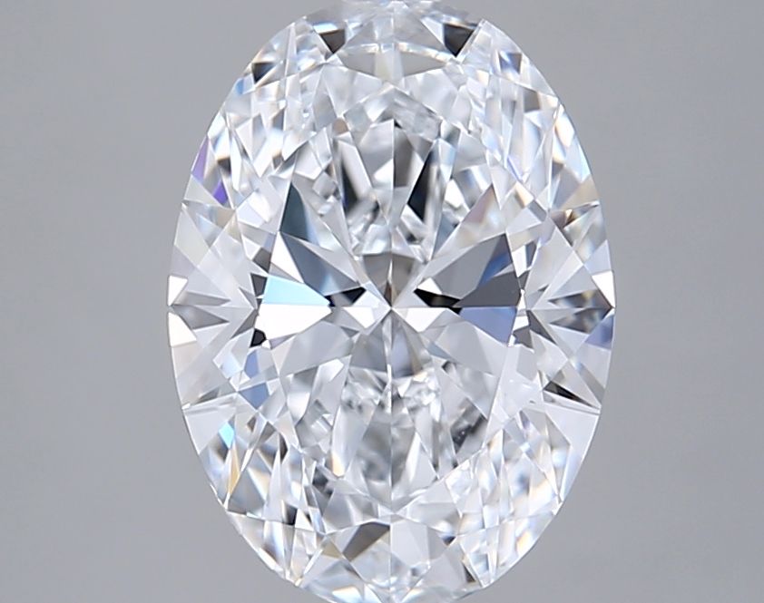 3.03 ct. oval Lab Grown Diamond front image