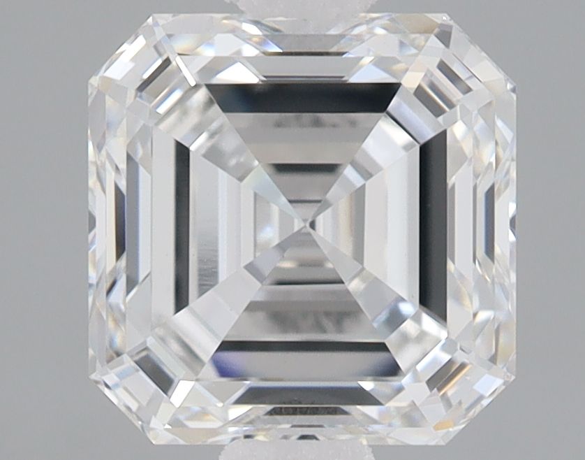 2.04 ct lab-grown Asscher Diamond