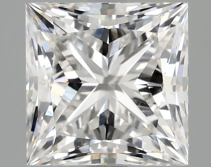 2.10 ct. princess Lab Grown Diamond front image