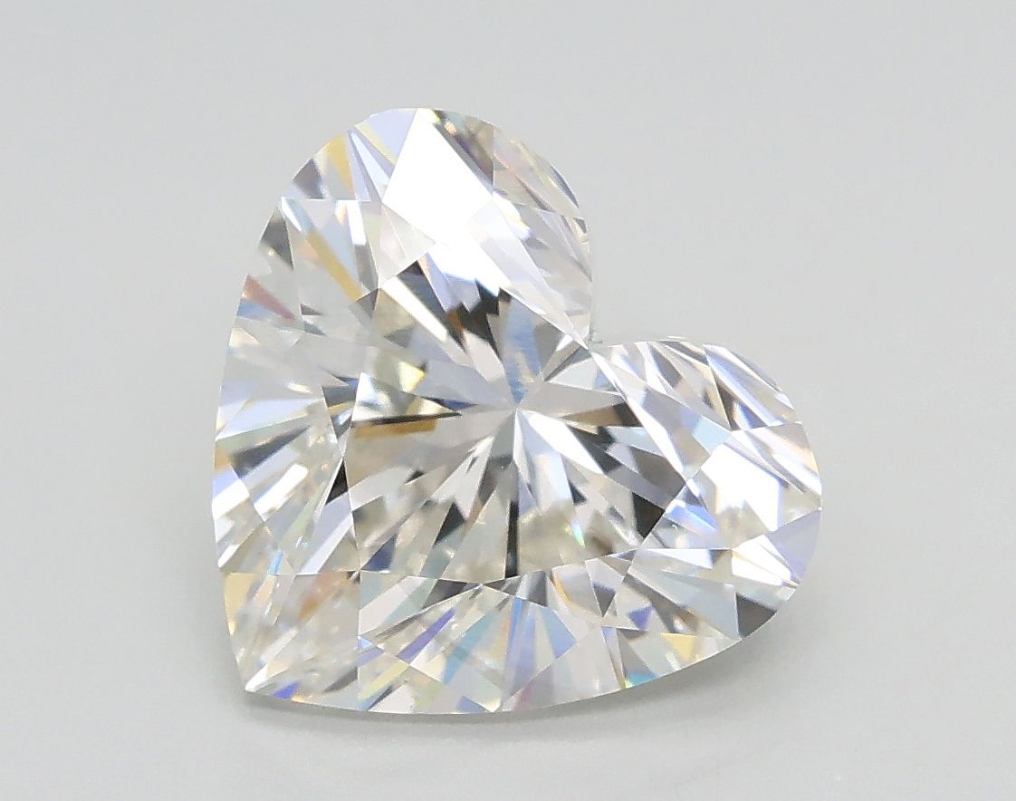 2.71 ct. heart Lab Grown Diamond front image