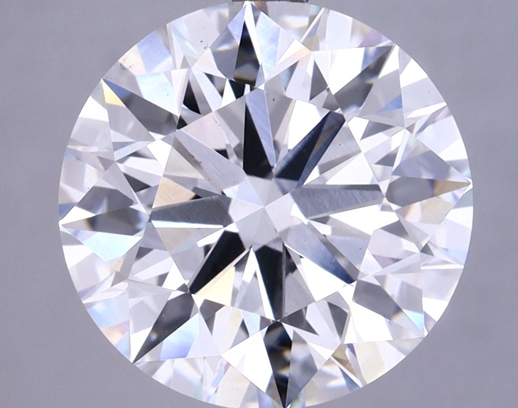5.42 ct. round Lab Grown Diamond front image