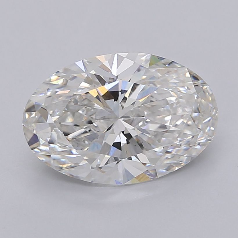 3.01 ct. oval Lab Grown Diamond front image