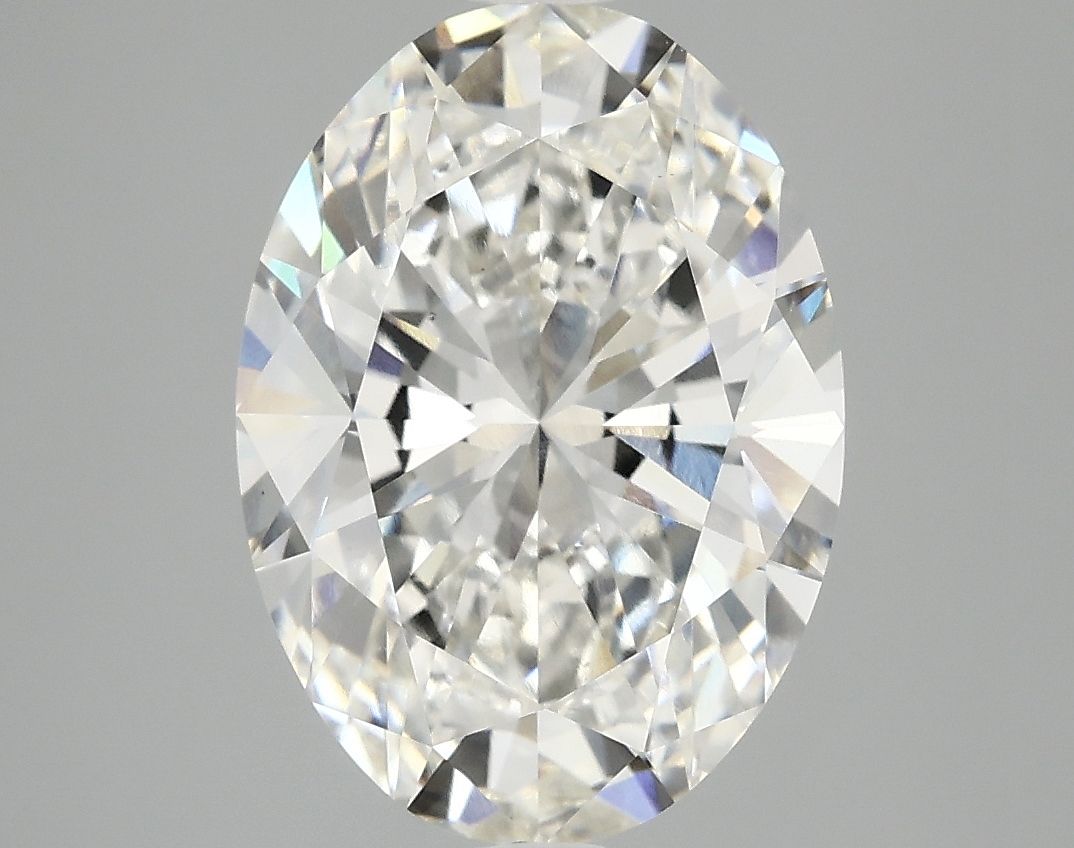 4.08 ct. oval Lab Grown Diamond front image