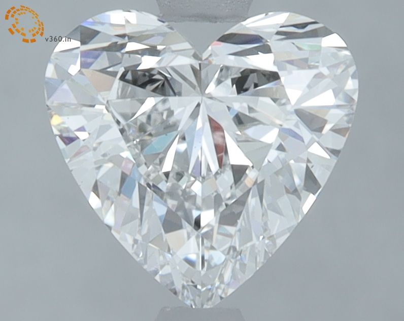 1.54 ct. heart Lab Grown Diamond front image