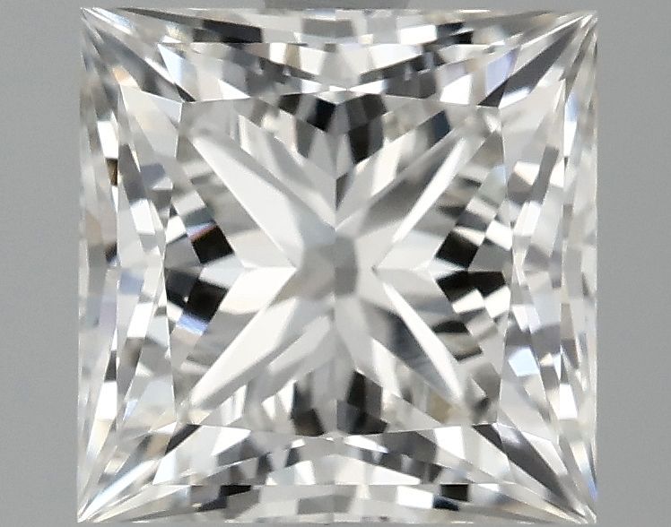 2.10 ct. princess Lab Grown Diamond front image