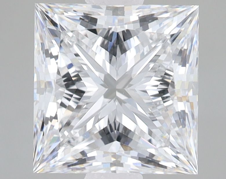 3.09 ct. princess Lab Grown Diamond front image