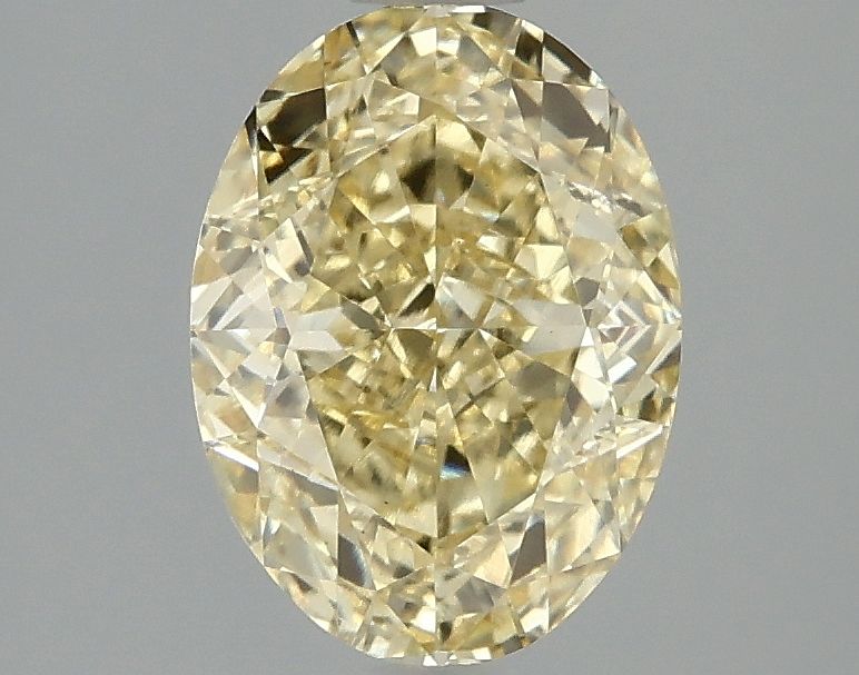 2.10 ct. oval Lab Grown Diamond front image