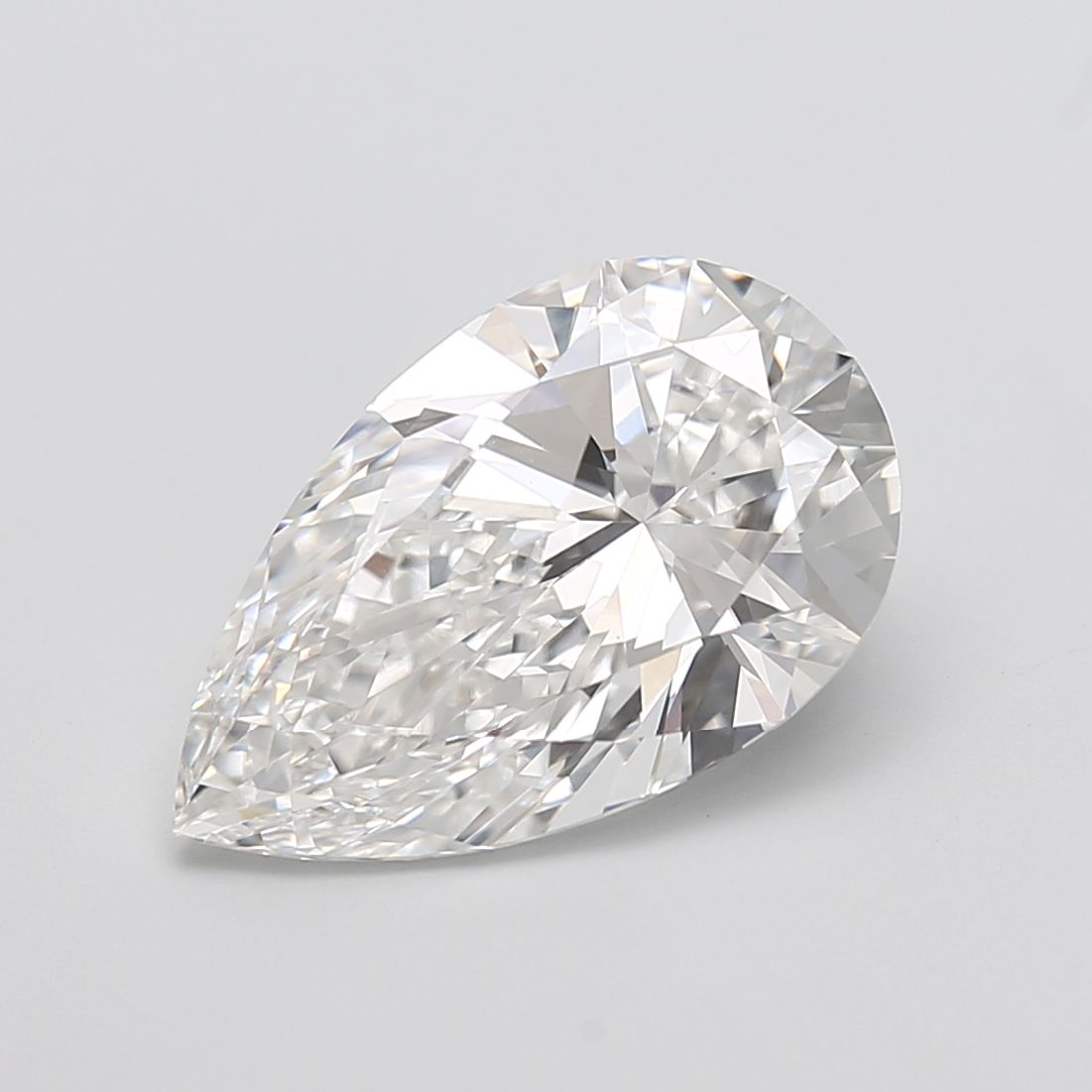 7.67 ct. pear Lab Grown Diamond front image