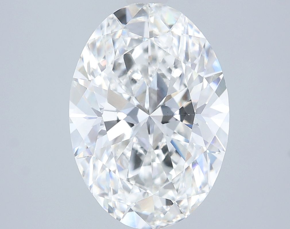 3.50 ct. oval Lab Grown Diamond front image