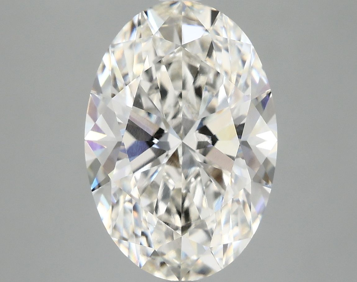 4.09 ct. oval Lab Grown Diamond front image