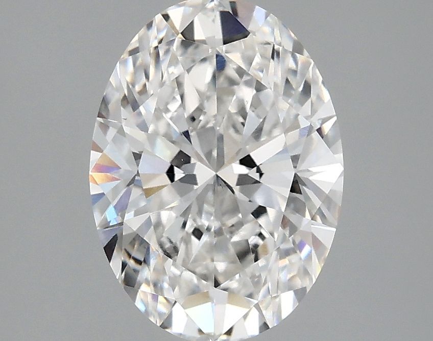 2.10 ct. oval Lab Grown Diamond front image