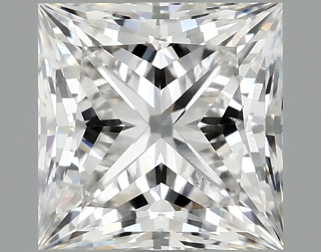 2.10 ct. princess Lab Grown Diamond front image