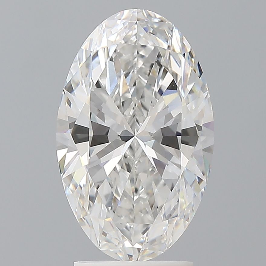 3.04 ct. oval Lab Grown Diamond front image