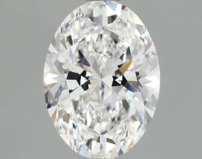 1.56 ct. oval Lab Grown Diamond front image