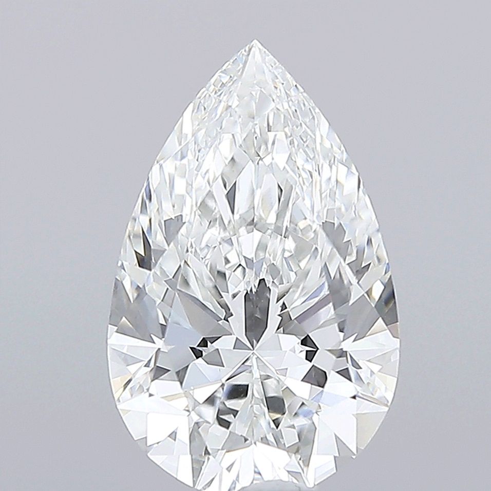 6.00 ct. pear Lab Grown Diamond front image