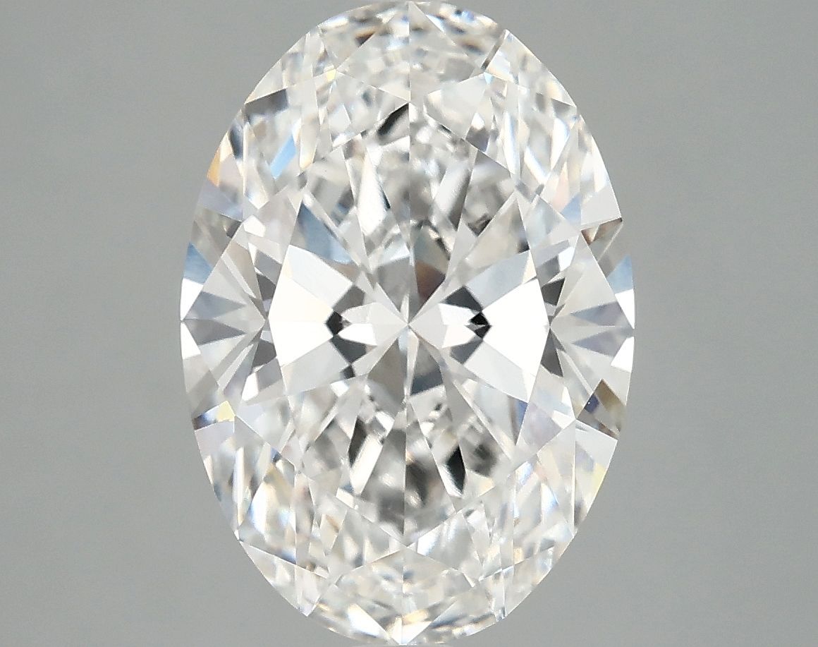 3.94 ct. oval Lab Grown Diamond front image