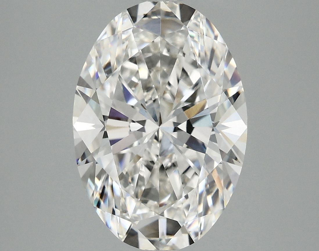 4.06 ct. oval Lab Grown Diamond front image