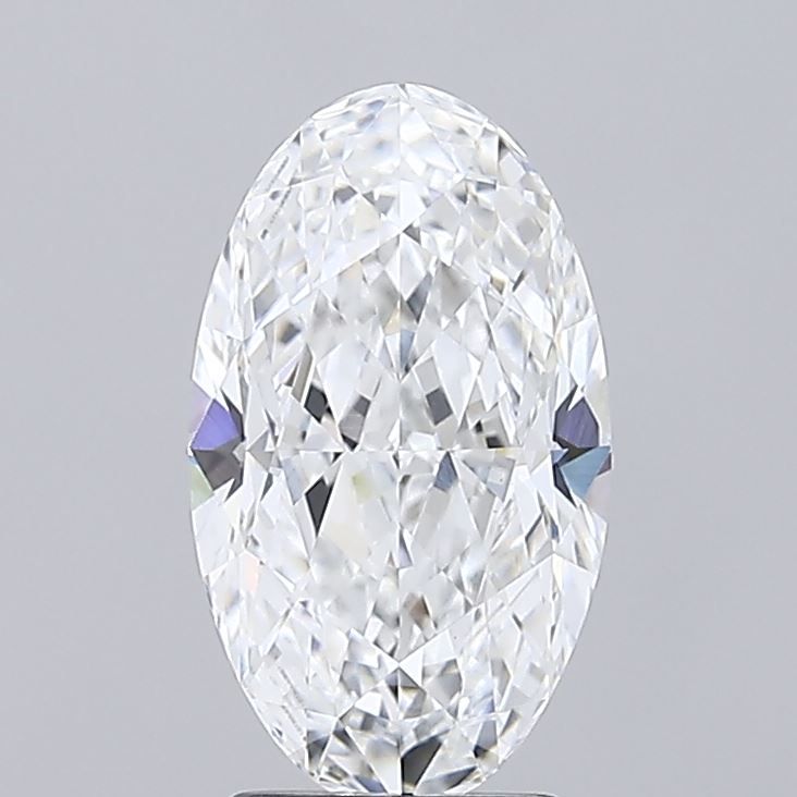 3.05 ct. oval Lab Grown Diamond front image