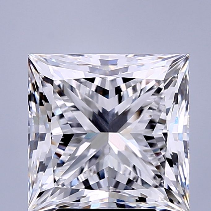5.02 ct. princess Lab Grown Diamond front image