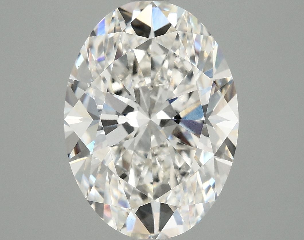 3.92 ct. oval Lab Grown Diamond front image