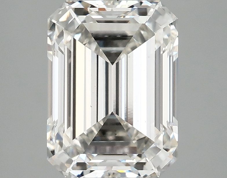 2.96 ct. emerald Lab Grown Diamond front image