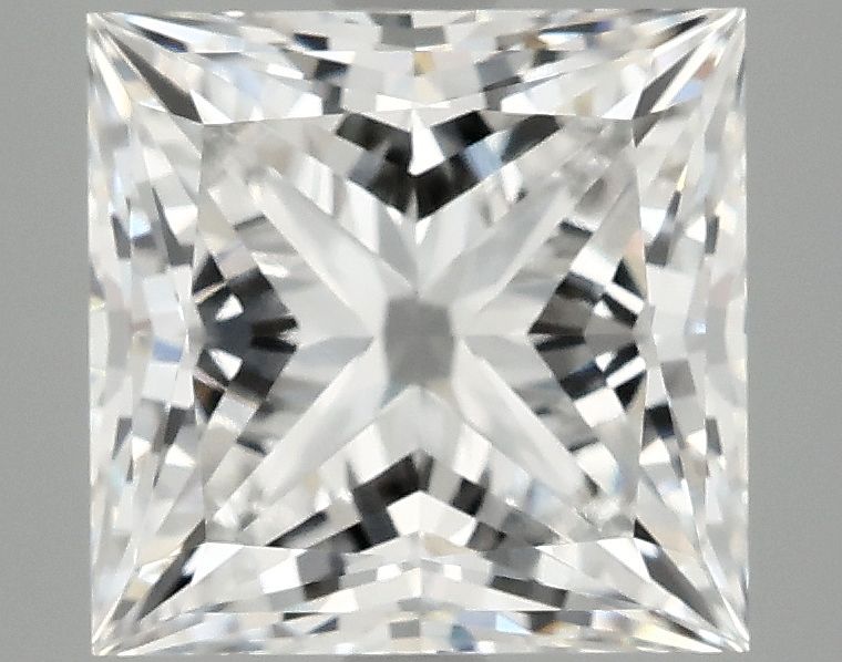 4.19 ct. princess Lab Grown Diamond front image
