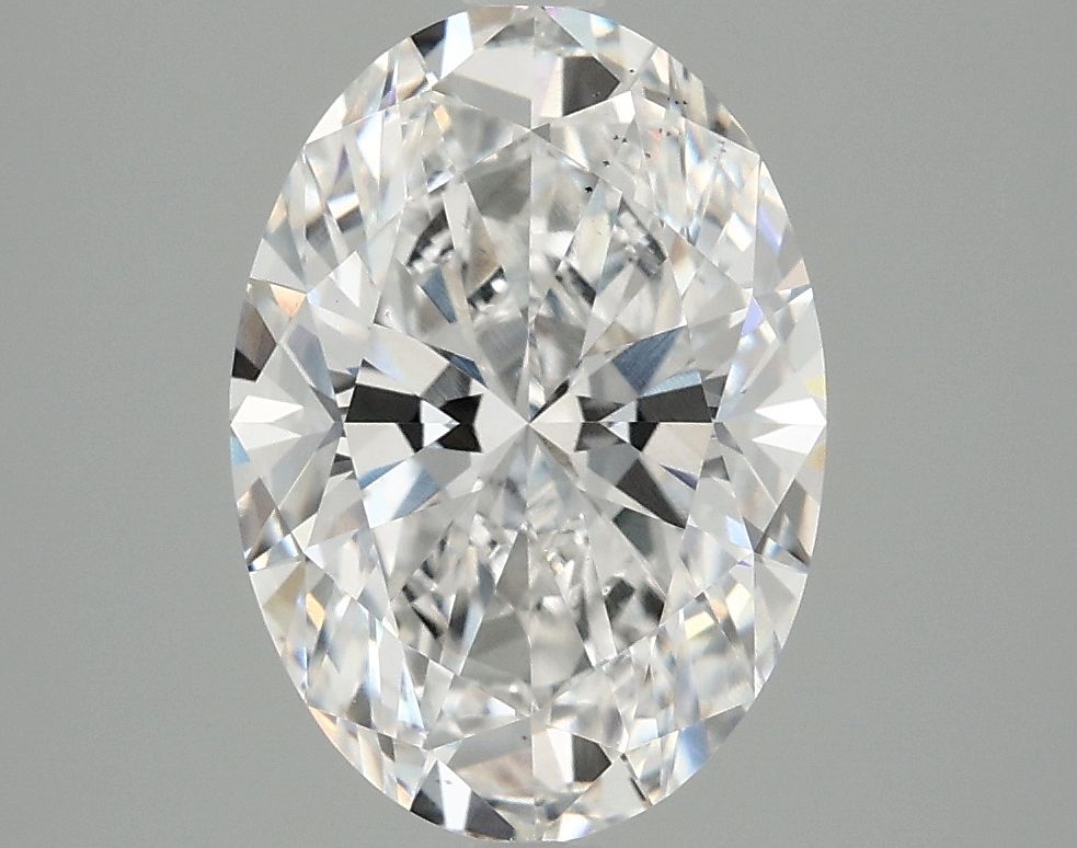 3.07 ct. oval Lab Grown Diamond front image