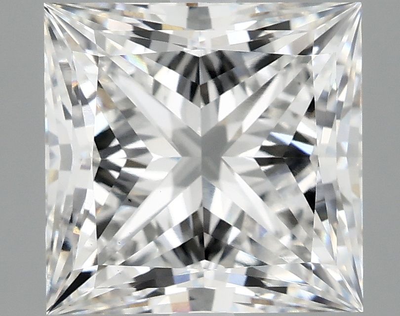 4.17 ct. princess Lab Grown Diamond front image