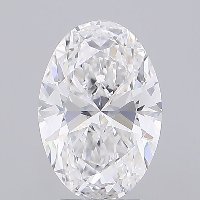 3.17 ct. oval Lab Grown Diamond front image