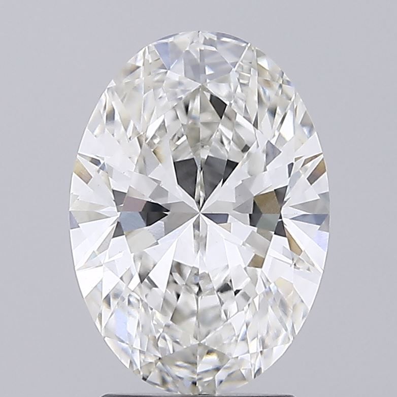 2.68 ct. oval Lab Grown Diamond front image