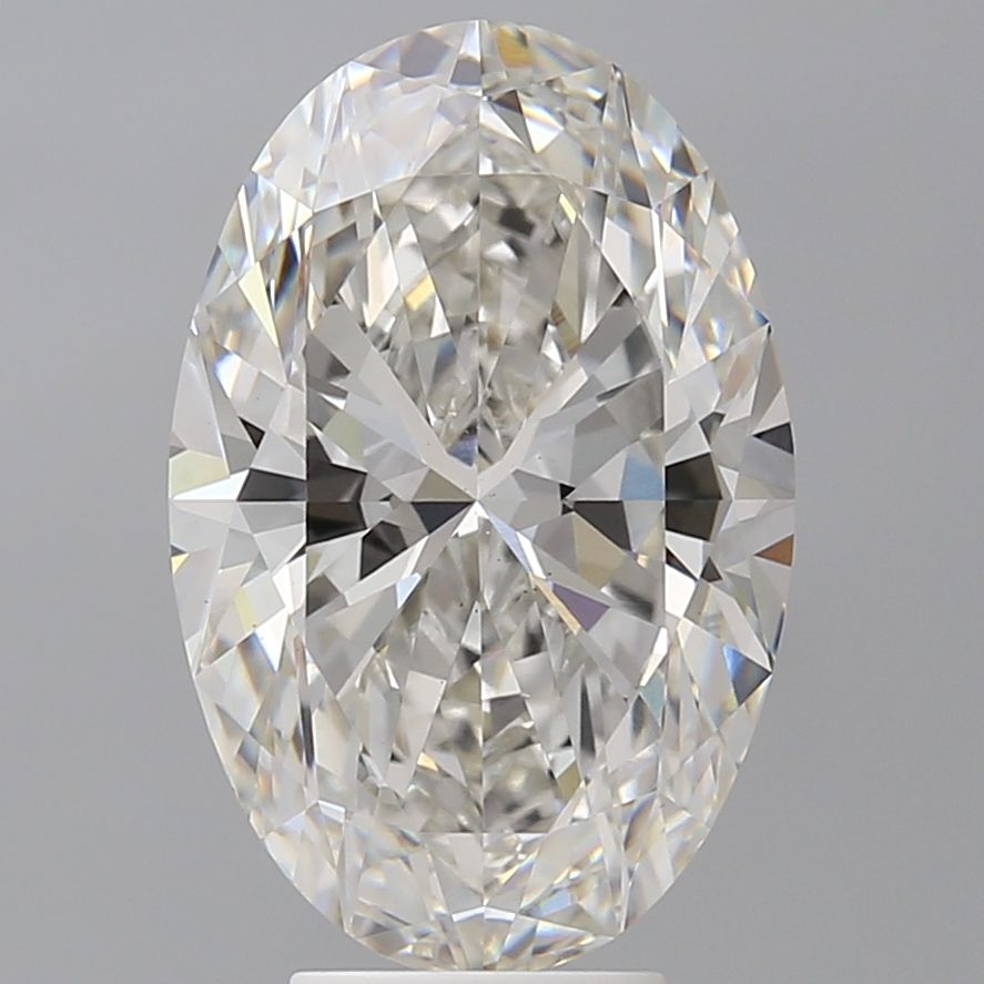 6.03 ct. oval Lab Grown Diamond front image